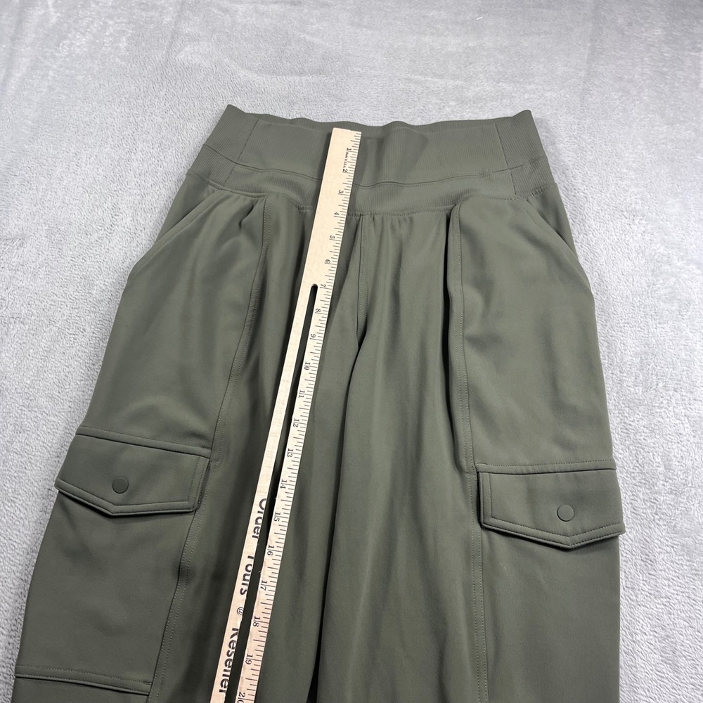 Athleta Venice High Rise Cargo Joggers Olive Green XS 410789-03 - Picture 6 of 12